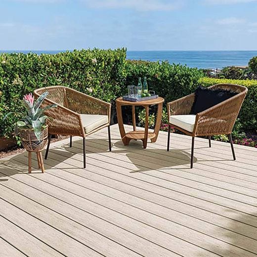 TimberTech Reclaim Chestnut Composite 20' Grooved Deck Board