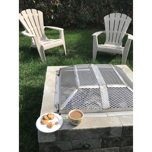 Stainless Fireguard For Moderno Firepit