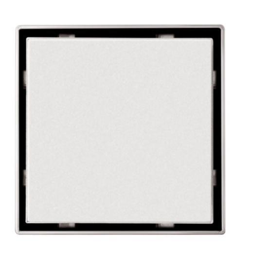 Shower Drain 6"x6" With Tile-Insert In Stainless Steel