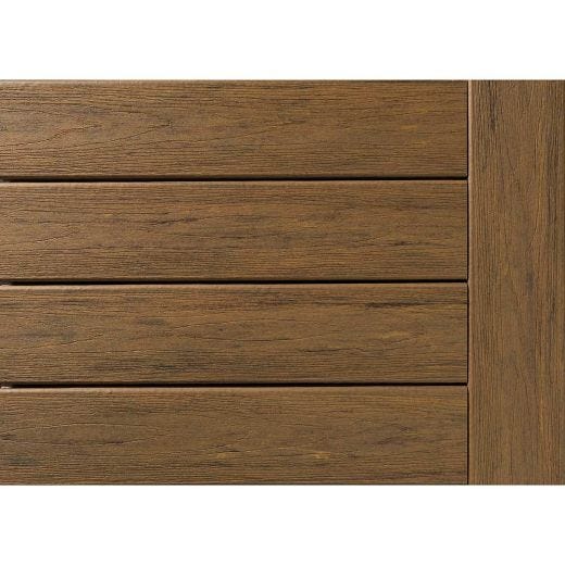 Timbertech Antique Leather Composite 16' Grooved Deck Board