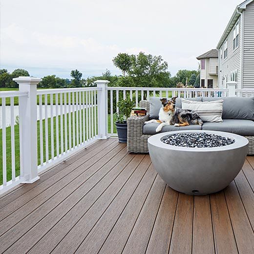 Timbertech Dark Roast Composite 16' Grooved Deck Board