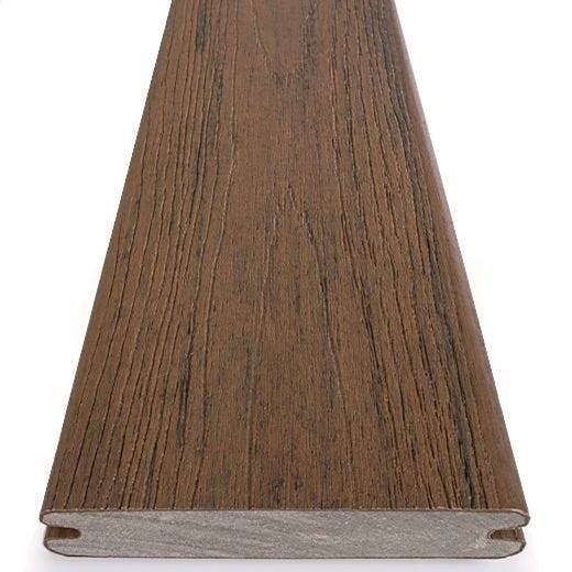 Timbertech Dark Roast Composite 16' Grooved Deck Board