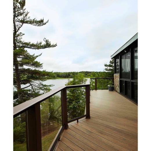 TimberTech Edge Prime+ 12' Grooved Composite Decking