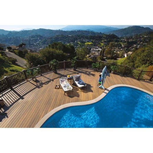 TimberTech Edge Prime+ 12' Grooved Composite Decking
