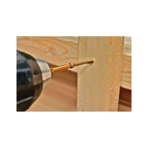 Vis à tête mince à filet fin #8 x 3 - 1/8 po, PRO - Pak–paqu