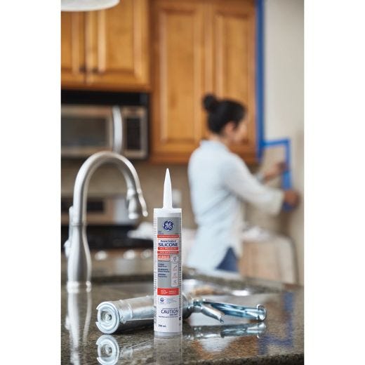 GE Kitchen And Bath Paintable Silicone II, 299mL