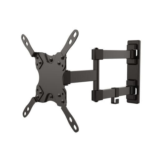 Black Double Swing Arm Television Mount