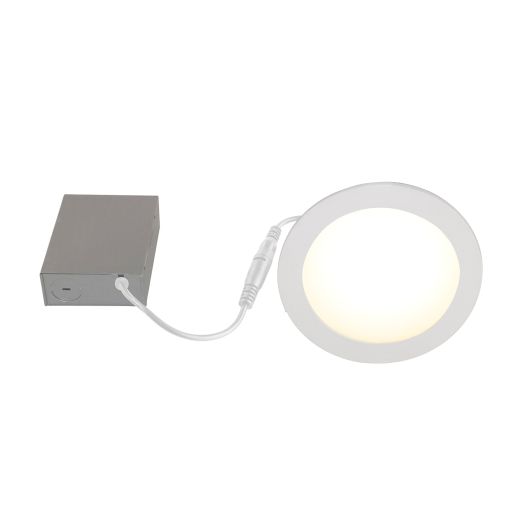 Integrated Led Recessed Fixture 6-1/4" 13W 3000K  Wet Rated