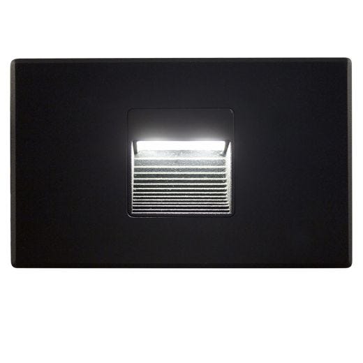 Integrated LED Recessed Step Light 2.5W 70 Lumens 3000K Matt