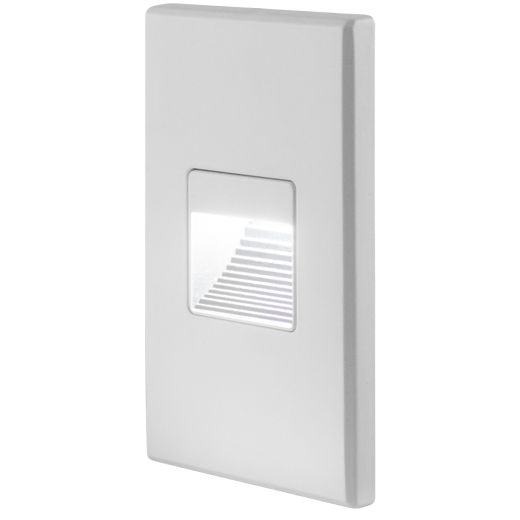 Integrated LED Recessed Step Light 2.5W 70 Lumens 3000K Matt