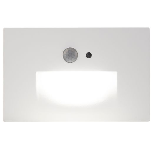 Integrated LED Recessed Motion Step Light 3W 85 Lumens 3000K
