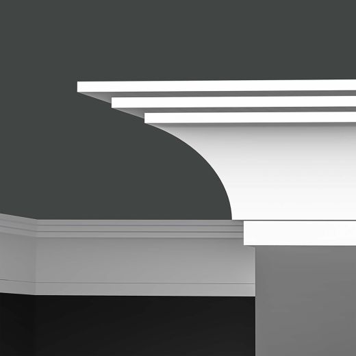 6" Two Steps Cove Polystyrene Crown