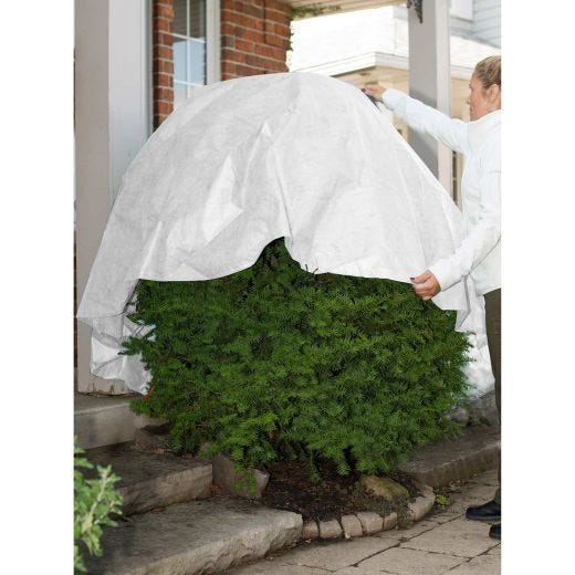 12' Diameter Universal Fit Winter Cover-White
