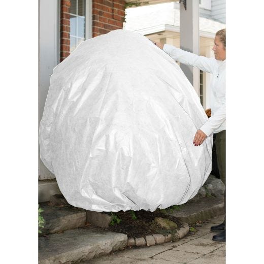 12' Diameter Universal Fit Winter Cover-White