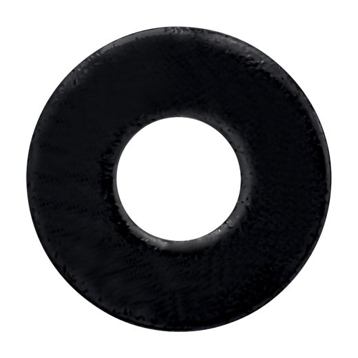 Exterior Black Coated Flat Washer 3/8