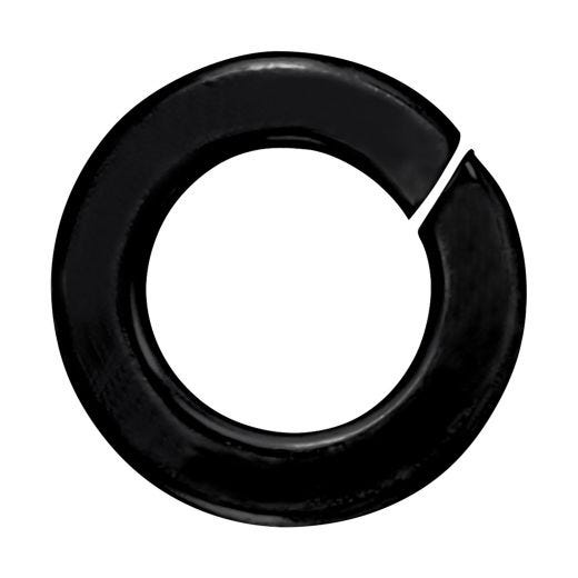 Exterior Black Coated Lock Washer 1/2