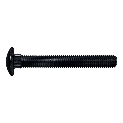 Exterior Black Coated Carriage Bolt 1/4" x 2-1/2"