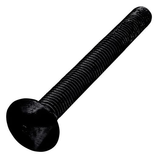 Exterior Black Coated Carriage Bolt 1/2" x 4"