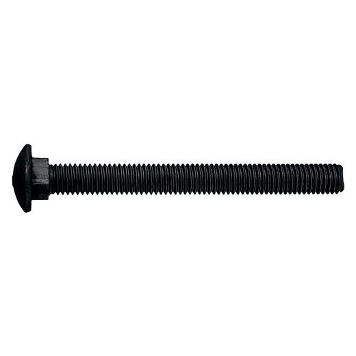 Exterior Black Coated Carriage Bolt 1/2" x 4"