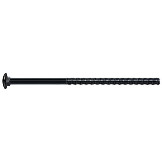 Exterior Black Coated Carriage Bolt 1/2" x 8"