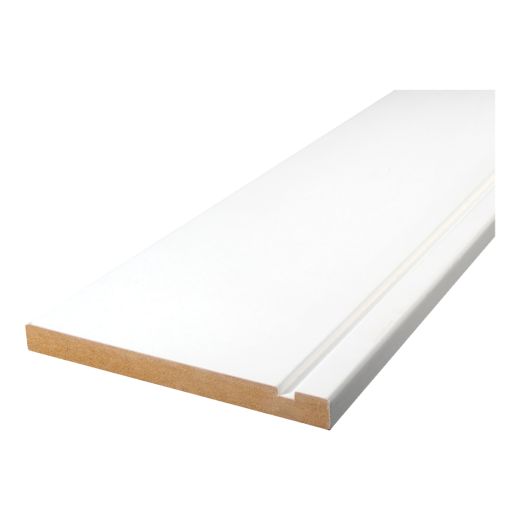 1/2" x 5" x 14' MDF Primed Baseboard