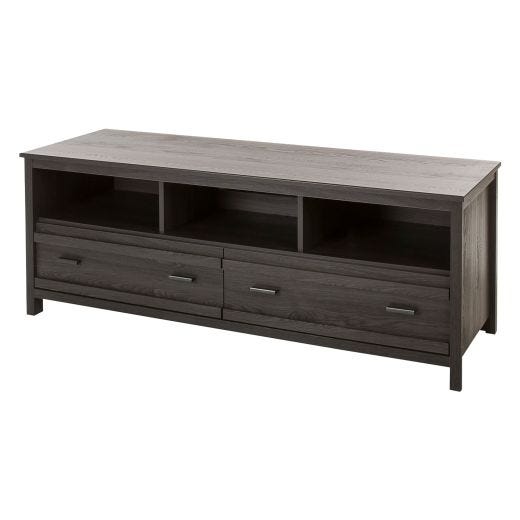 Exhibit TV Stand Gray Oak