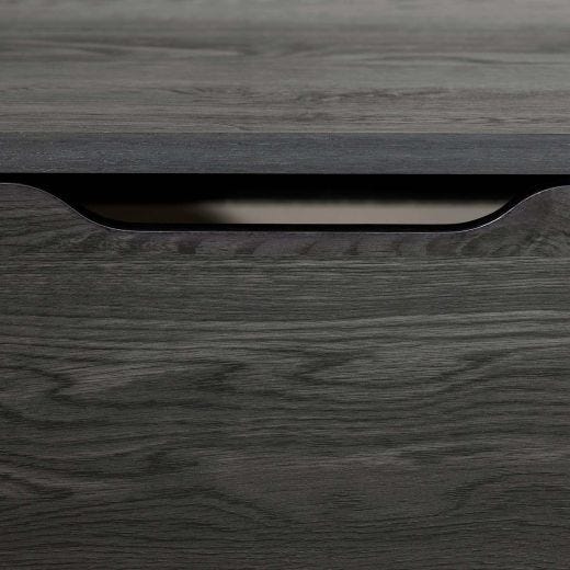 Holland 1-Drawer Nightstand Gray Oak
