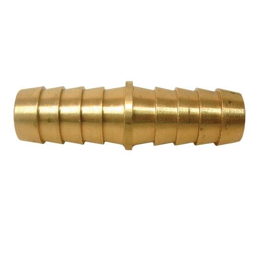 1/2" x 1/2" Brass Hose Barb Splicer