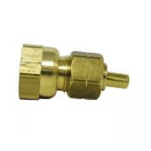 Adaptateur en laiton Ander-Lign x FIP 3/8 x 1/2 po, sans plo
