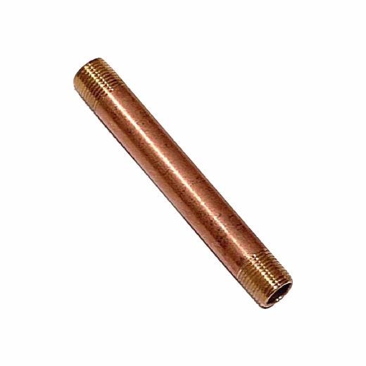Mamelon de tuyau en laiton MIP 3/4 po, sans plomb