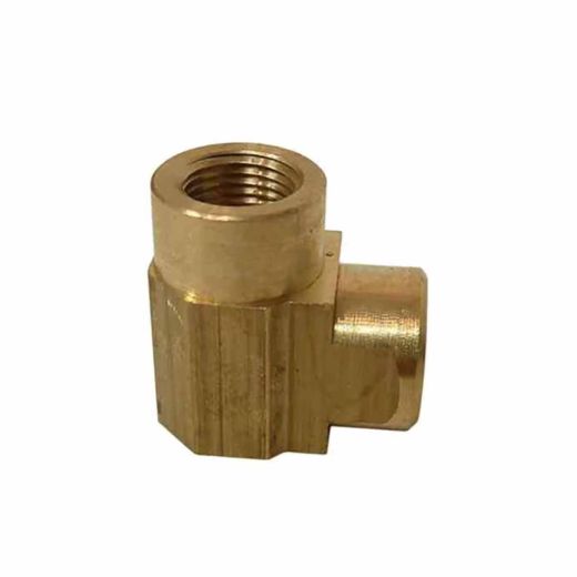 Coude 90 degrés en laiton de compression x MIP 3/8 x 3/8 po,