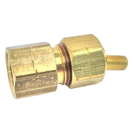 Adaptateur en laiton Ander-Lign x FIP 5/8 x 1/2 po, sans plo