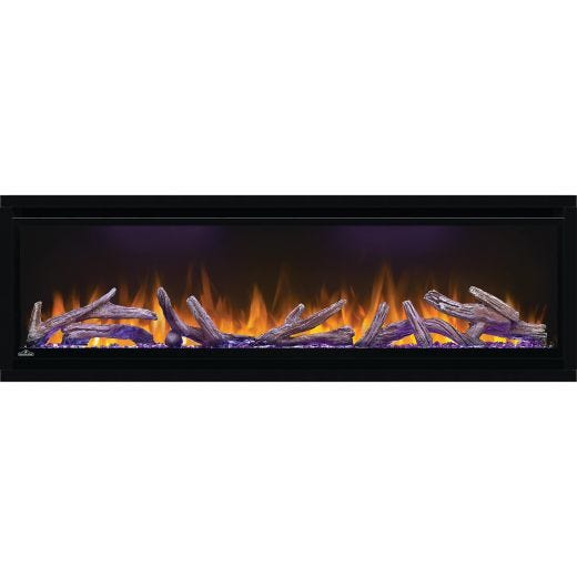 Alluravision 60" Deep Electric Fireplace