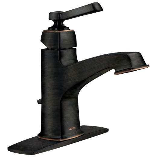 Boardwalk Mediterranean Bronze One-Handle High Arc Bathroom