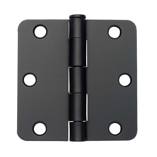 3-1/2" x 3-1/2" 1/4" Radius Hinge-2/Pack