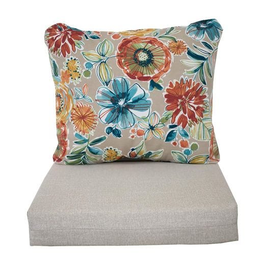 Reversible Deep Seat Cushion Patio Cushions Pillows