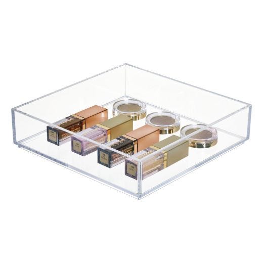 Clarity Cosmetic Organizer 8 x 8 x 2