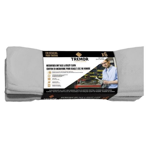 Dry Tack And Utility Cloth-6/Pack
