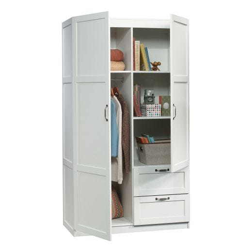 Wardrobe/Storage Cabinet- 40" x 19-1/2" x 71-1/8"