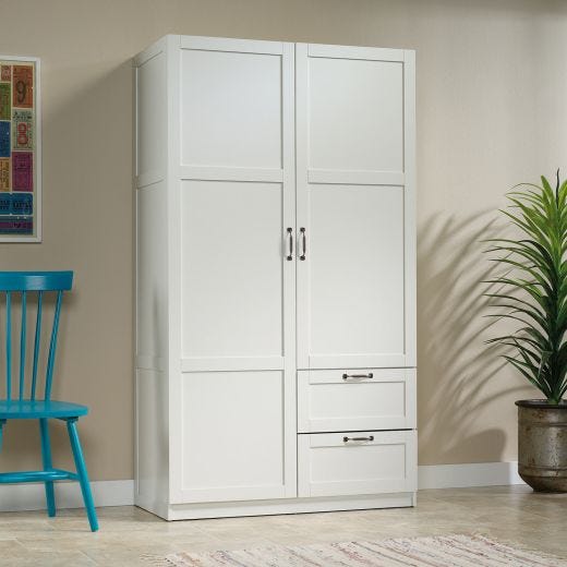Wardrobe/Storage Cabinet- 40" x 19-1/2" x 71-1/8"