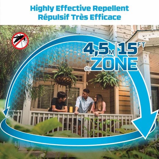 Patio Shield Mosquito Repeller-Citrus