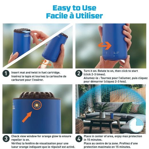 Patio Shield Mosquito Repeller-Royal