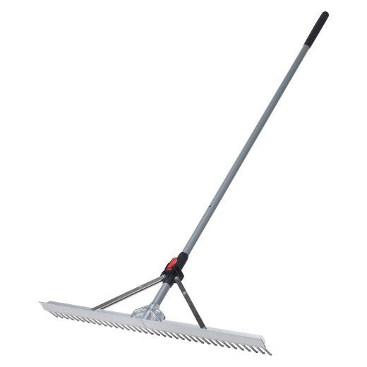 Folding Head Landscaping Level Rake