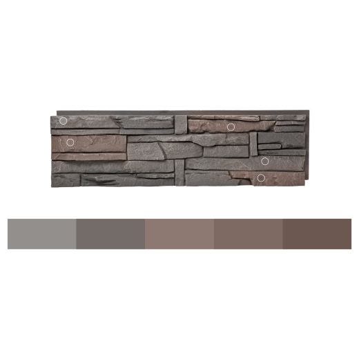 Genstone 11.25" x 41" Stacked Stone Panel 3.2SF