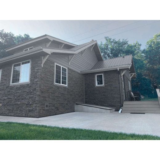 GenStone Stacked Stone Inside Corner Ledger