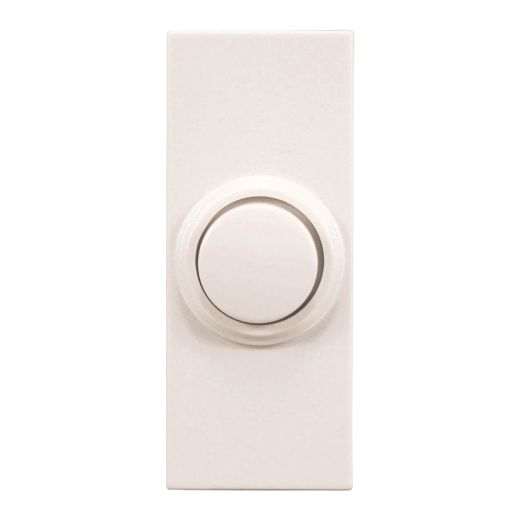 Wireless Push Button-White