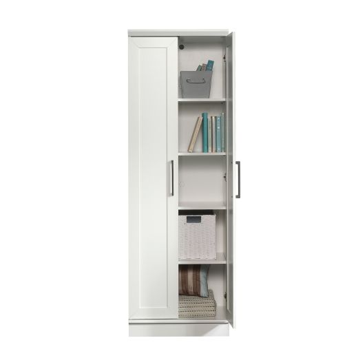 Wardrobe Storage Cabinet 23-1/4 x 17-71-1/8 in White