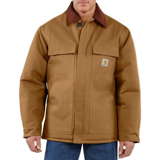 Loose Fit Duck Insulated Traditional Coat