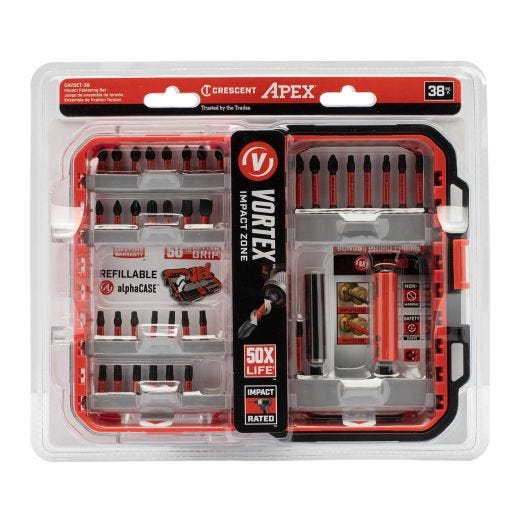 38 Piece VORTEX alphaCASE Set