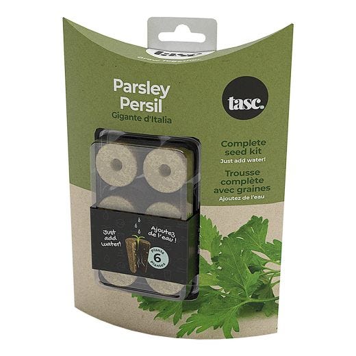 Seed Starting Plug Parsley
-6/Pack